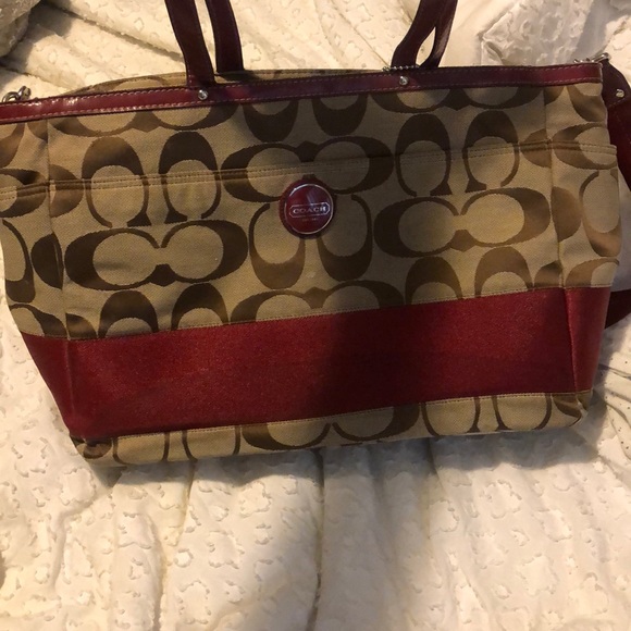 Coach diaper bag - Picture 2 of 4